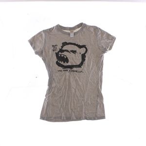 Coachella T-Shirt Womens Sz M beige Solid